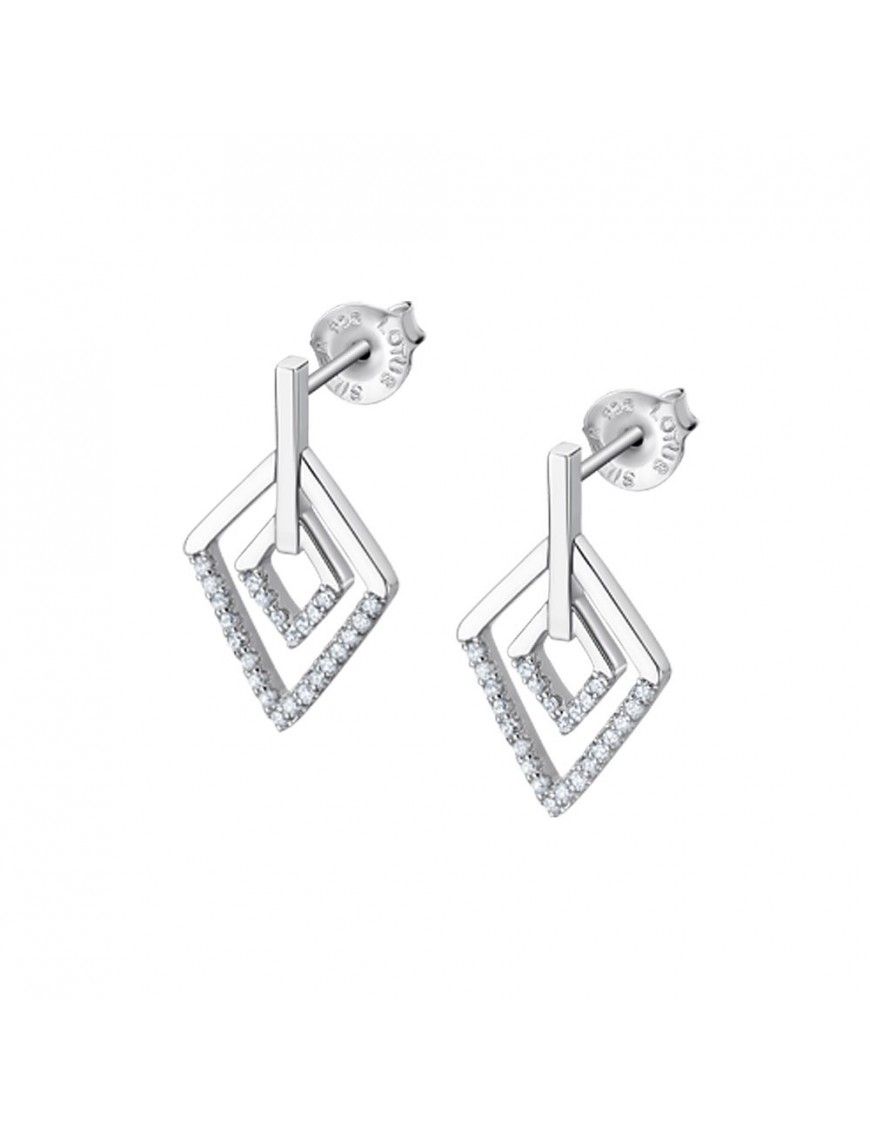 Pendientes Lotus Silver diseño LP3016-4/1