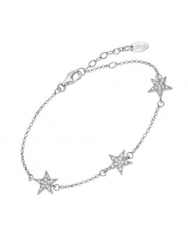 Pulsera Lotus Silver con estrellas LP3030-2/1