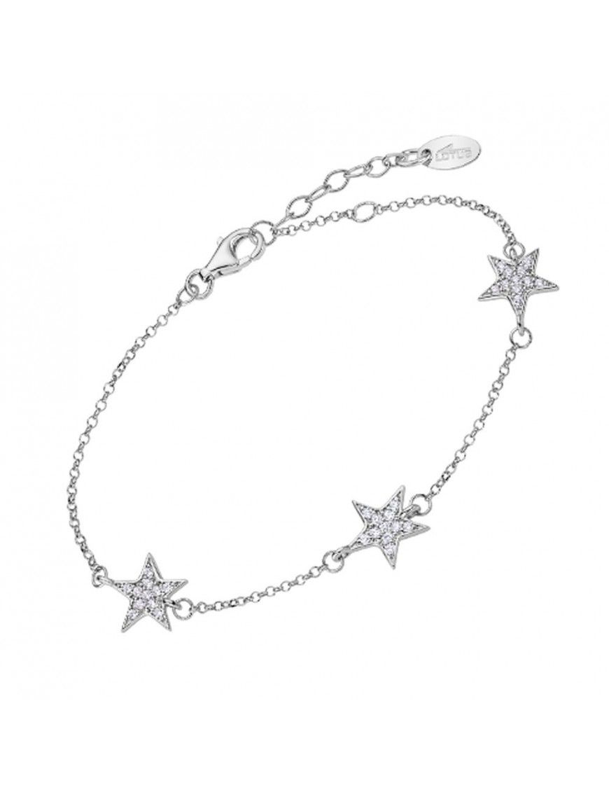 Pulsera Lotus Silver con estrellas LP3030-2/1