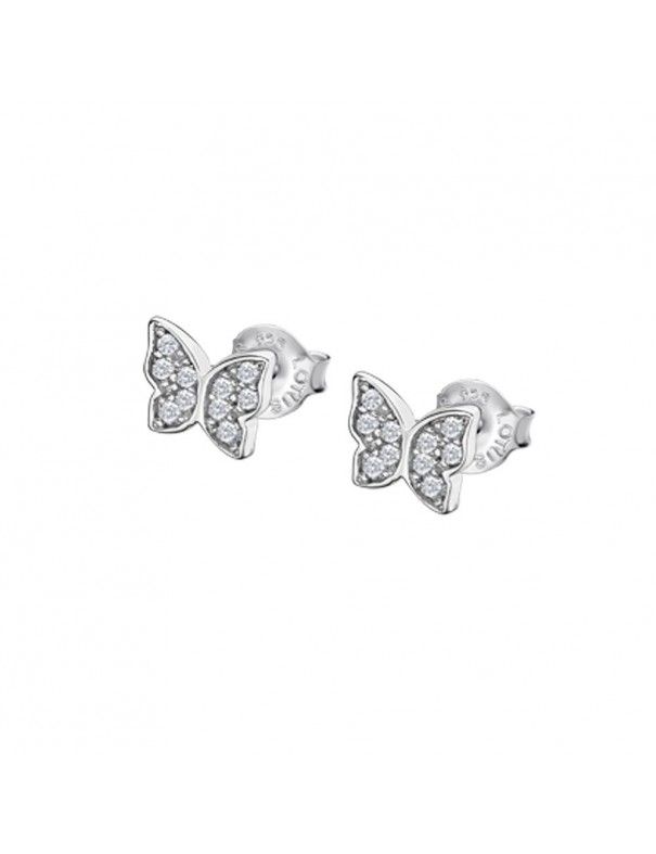 Pendientes Lotus Silver con mariposas LP3051-4/1