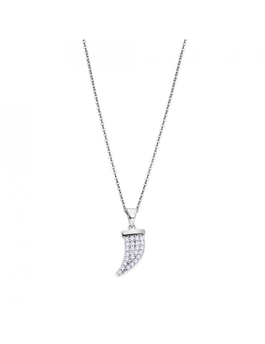 Collar Lotus Silver con colmillo LP3063-1/1