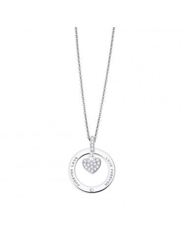 Collar Lotus Silver love forever LP3127-1/1