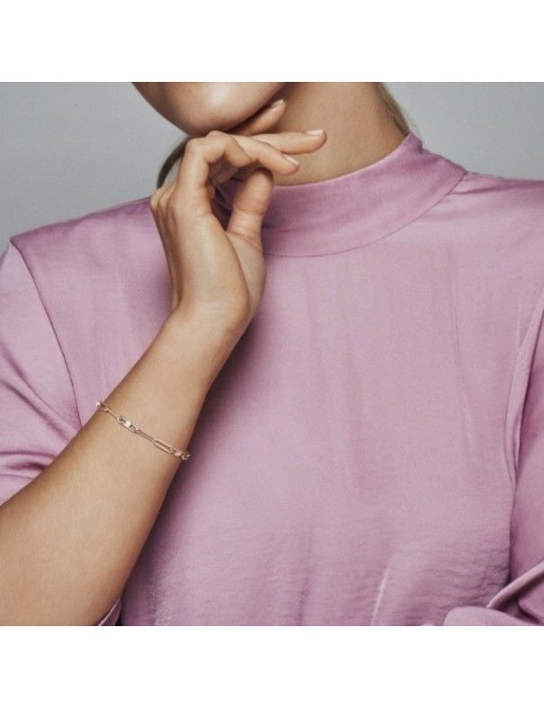 Pulsera Pandora Rose Eslabones y Gemas 589177C01-18