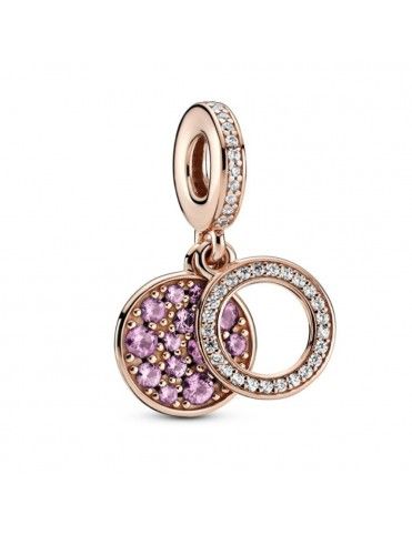 Charm Colgante Pandora Rose Disco Rosa 789186C02