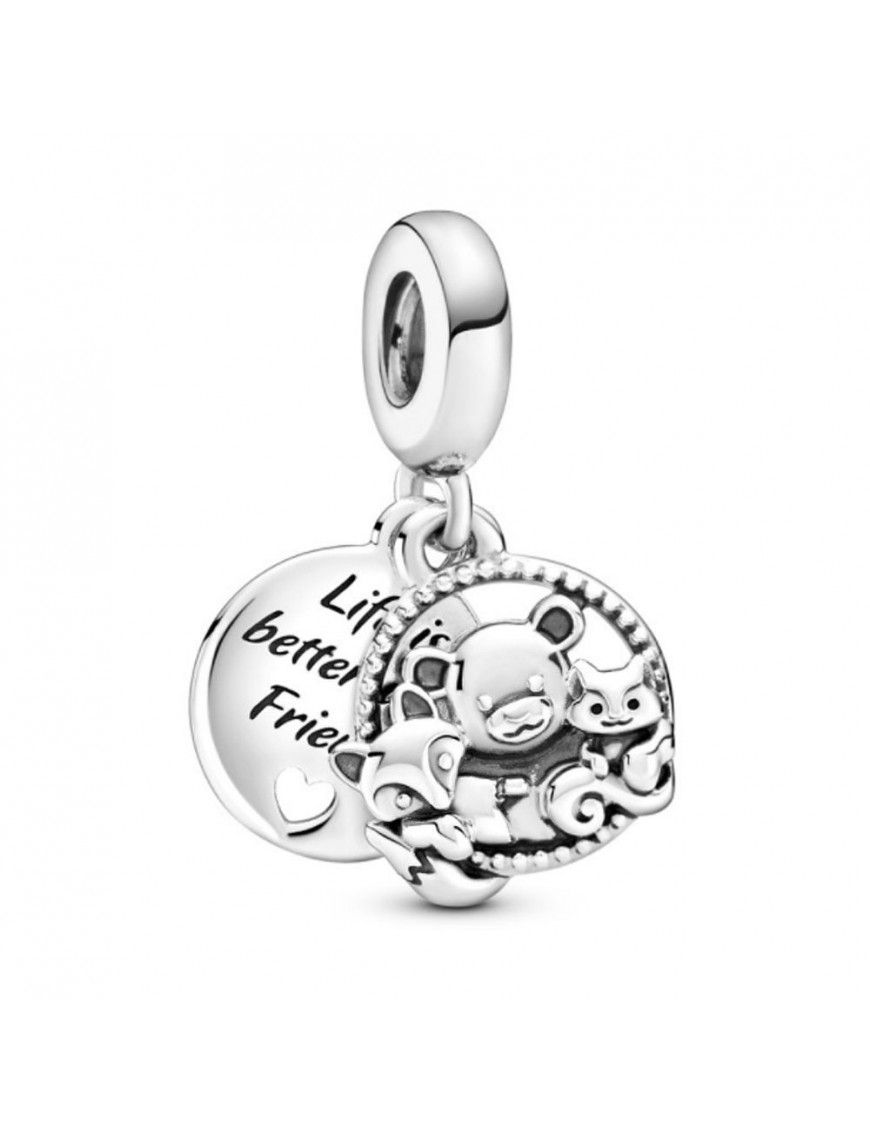 Charm Colgante Pandora Oso Zorro y Ardilla 799078C00