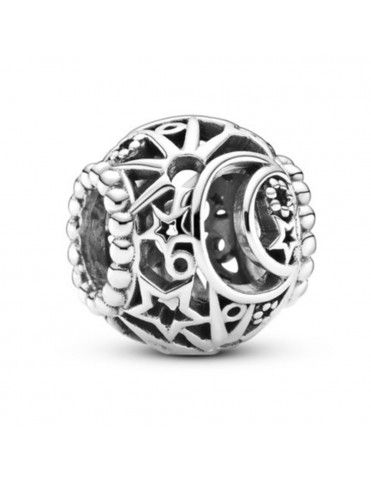 Charm Pandora Sol Estrellas y Luna Filigrana 799183C00