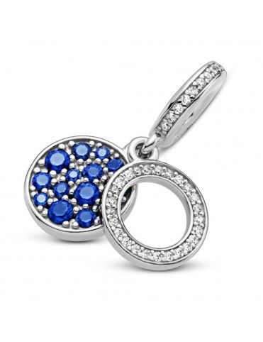 Charm Colgante Pandora Disco Azul 799186C01