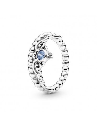 Anillo Pandora Corona Azul Cenicienta Disney 199191C01-54