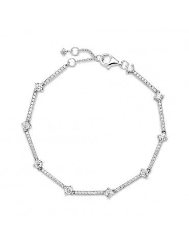 Pulsera Pandora Barras Brillantes en Pavé 599217C02-16