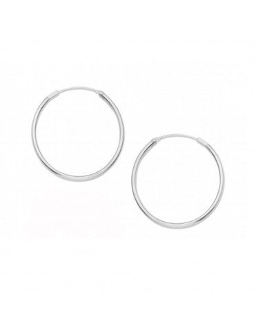 Pendiente Plata Aro 30mm...