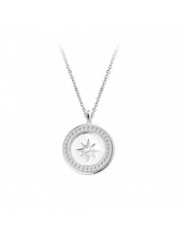 Collar Plata Estrella Mujer...