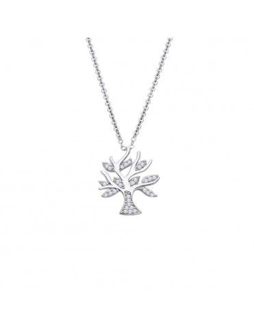 Collar Lotus Silver Árbol...