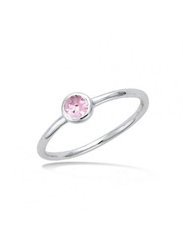 Anillo De Plata Circonita...