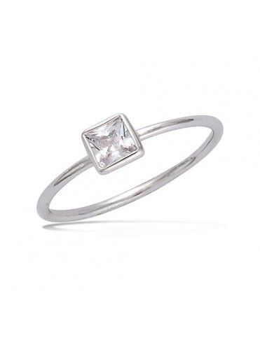 Sortija De Plata Circonita...