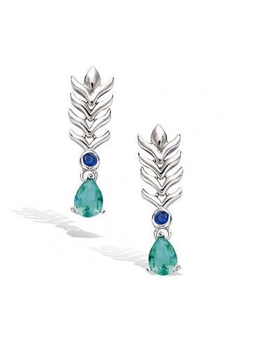 Pendientes De Plata Largos...