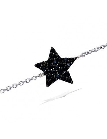 Pulsera De Plata Estrella...