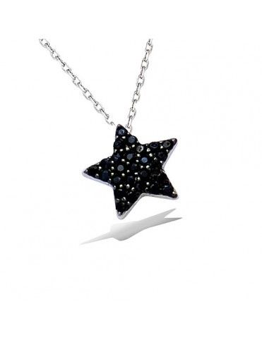 Collar De Plata Estrella...