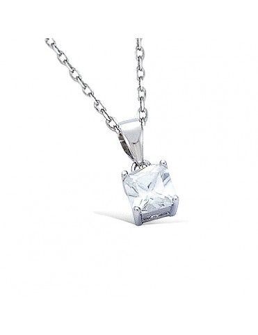 Collar De Plata Circonita...