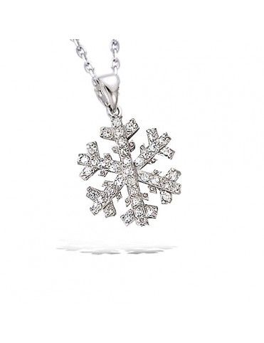 Collar de Plata Copo De...