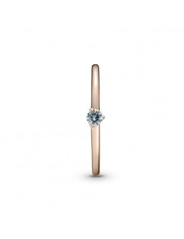 Anillo Pandora Rose Solitario Azul Claro 189259C02-52