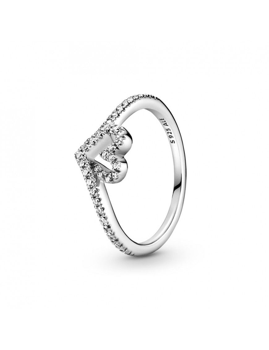 Anillo Pandora Corazón Deseo Brillante 199302C01-54