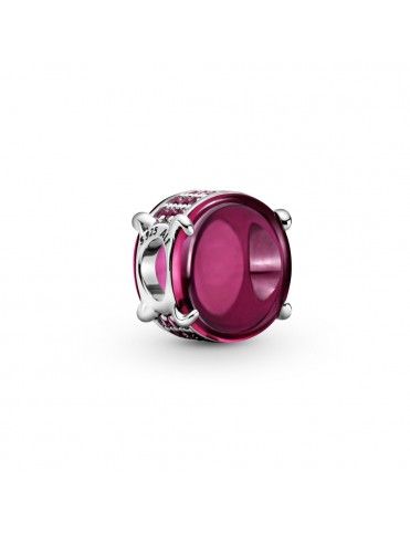 Charm Pandora Cabujón Ovalado Rosa 799309C01