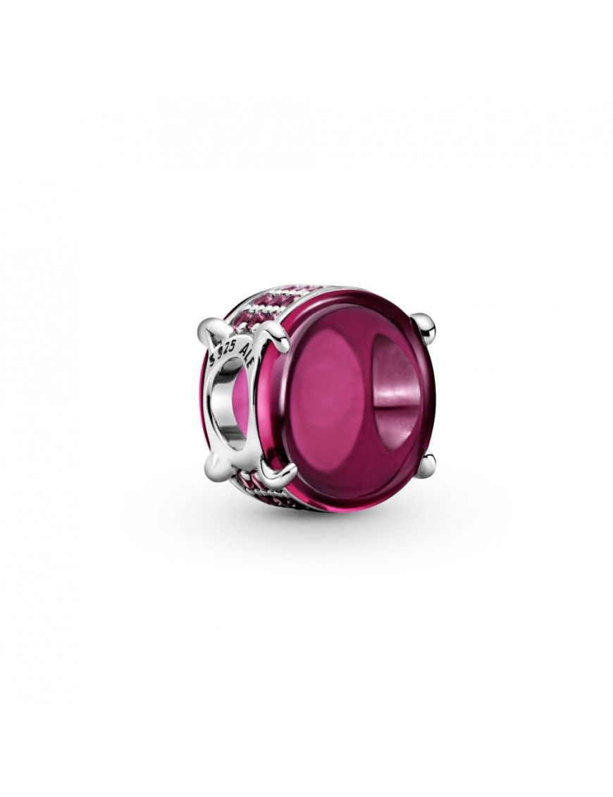 Charm Pandora Cabujón Ovalado Rosa 799309C01