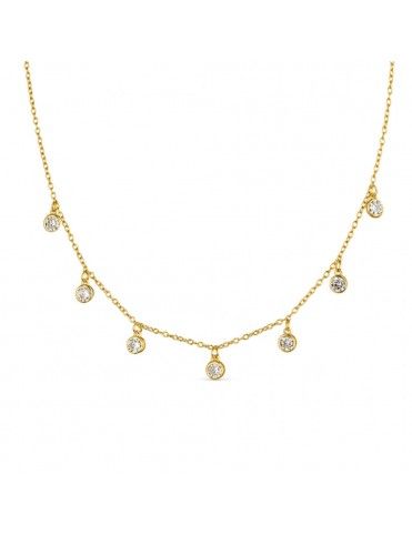 Collar De Plata Bañado En...