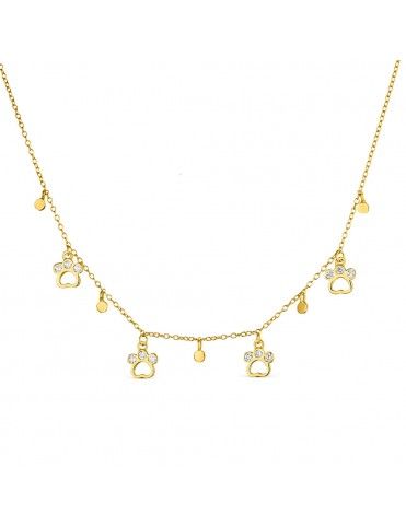 Collar De Plata Bañado En...