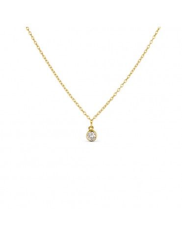 Collar De Plata Bañado En...