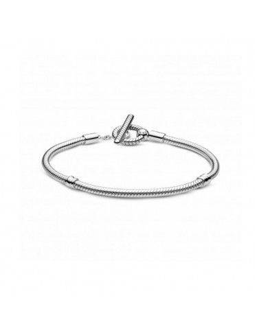Pulsera Pandora Moments Cadena Serpiente Cierre T 599082C00-21