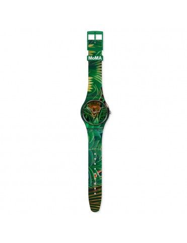 Reloj Swatch Cab The Dream By Henri Rousseau SUOZ333 (L)