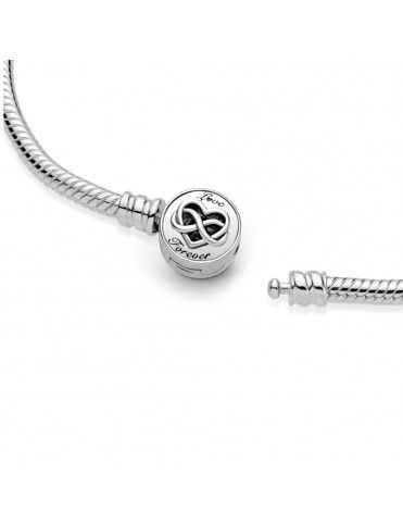 Pulsera Pandora Moments Cierre Corazón Infinito 599365C00-19