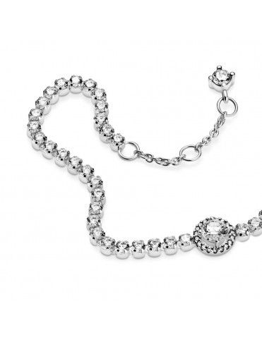 Pulsera Pandora Tennis Halo Brillante 599416C01-16