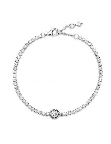 Pulsera Pandora Tennis Halo Brillante 599416C01-18