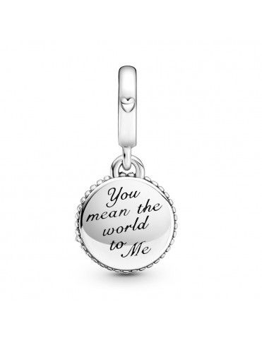 Charm Colgante Pandora Mamá Globo Con Purpurina 799368C01