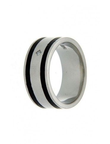 ANILLO SORTIJA ALIANZA MRJY ACERO HOMBRE HR-8970