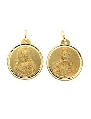 Escapulario Oro 18kts 20mm...