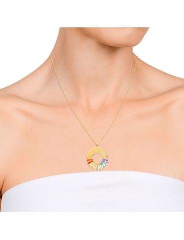 Collar Viceroy Plata Circonitas Multicolor 15109C000-36