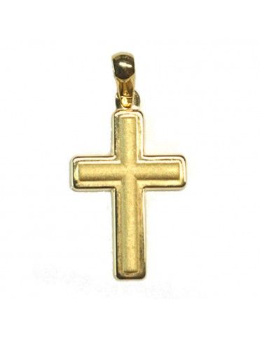 Crucifijo Oro Mate 18Kts...