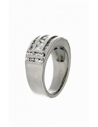 ANILLO SORTIJA MRJY ACERO HR-8409