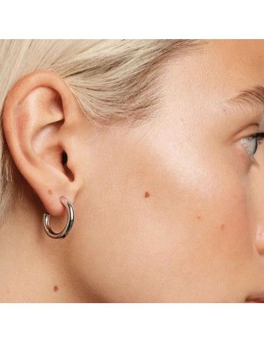 Pendientes Aro PDPAOLA Medium Cloud Silver AR02-377-U