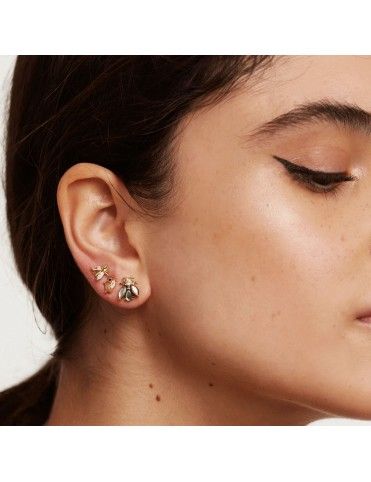 Set Pendientes PDPAOLA La Bamba Gold BU01-004-U