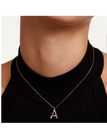 Collar Letra A PDPAOLA CO01-096-U