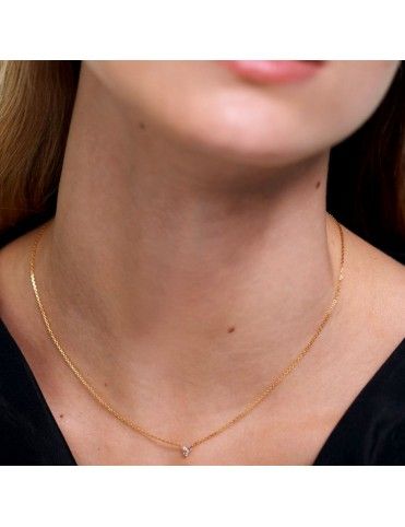 Collar PDPAOLA Midnight Blue Gold CO01-176-U