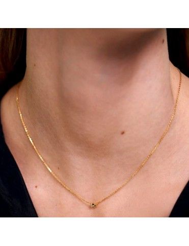 Collar PDPAOLA Lime Blush Gold CO01-177-U