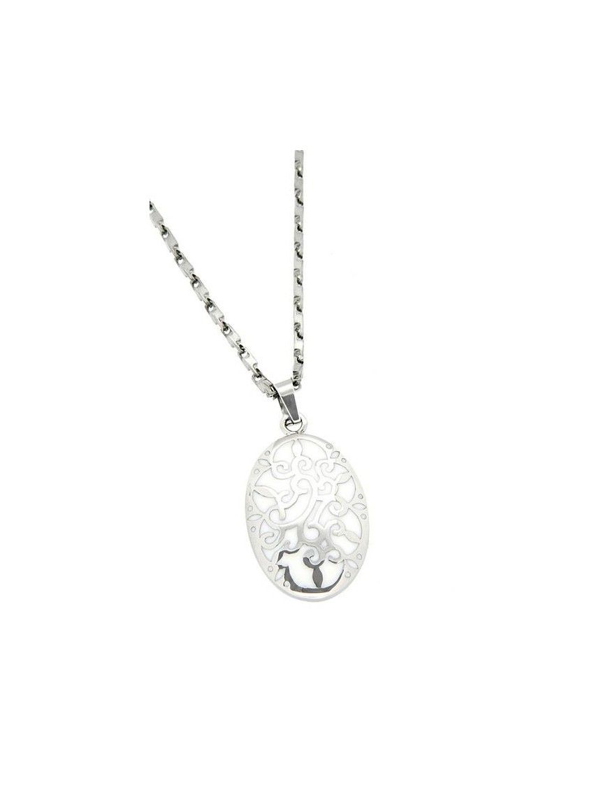 COLLAR MRJY ACERO MUJER STP-EI-03/STN-EI-01