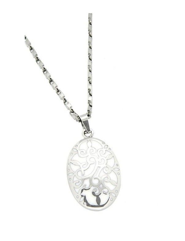 COLLAR MRJY ACERO MUJER STP-EI-03/STN-EI-01