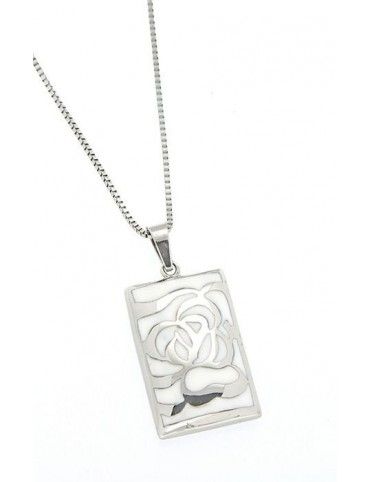 COLLAR MRJY ACERO MUJER STP-EI-08/STN-EI-02