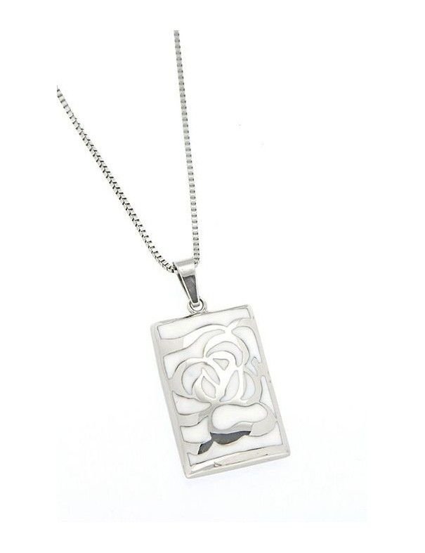 COLLAR MRJY ACERO MUJER STP-EI-08/STN-EI-02